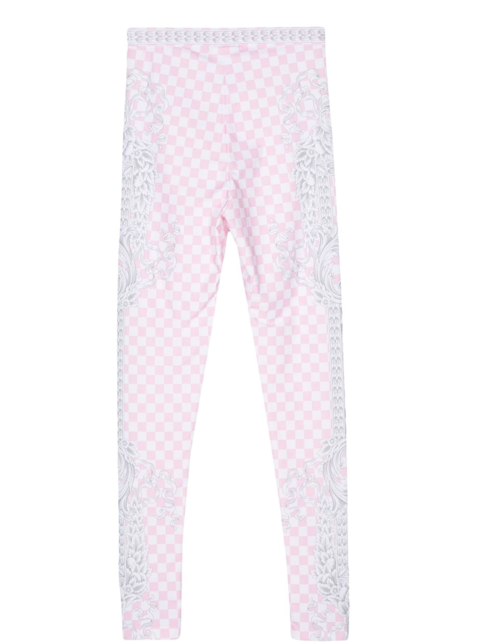 Affordable leggings Women Versace checkerboard-pattern 0822